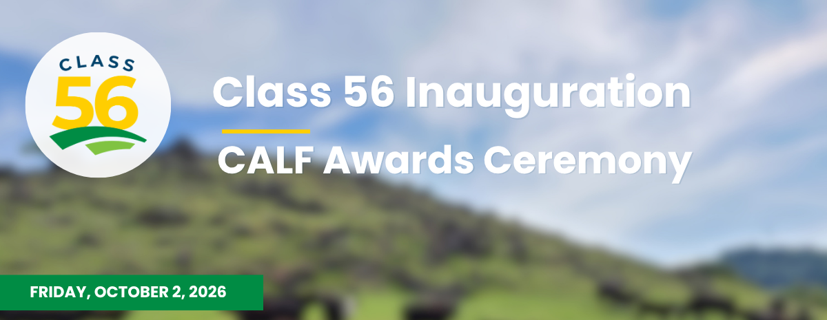 Class 56 Inauguration & CALF Awards Ceremony